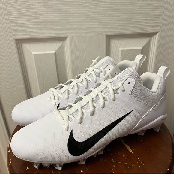 Nike Alpha Menace Pro 2 Low Football Cleats Men’s Size 13.5 CV6477-100 - Picture 1 of 8